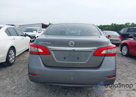 2015 Nissan Sentra S z USA, uszkodzony, nr VIN 3N1AB7AP7FY352190